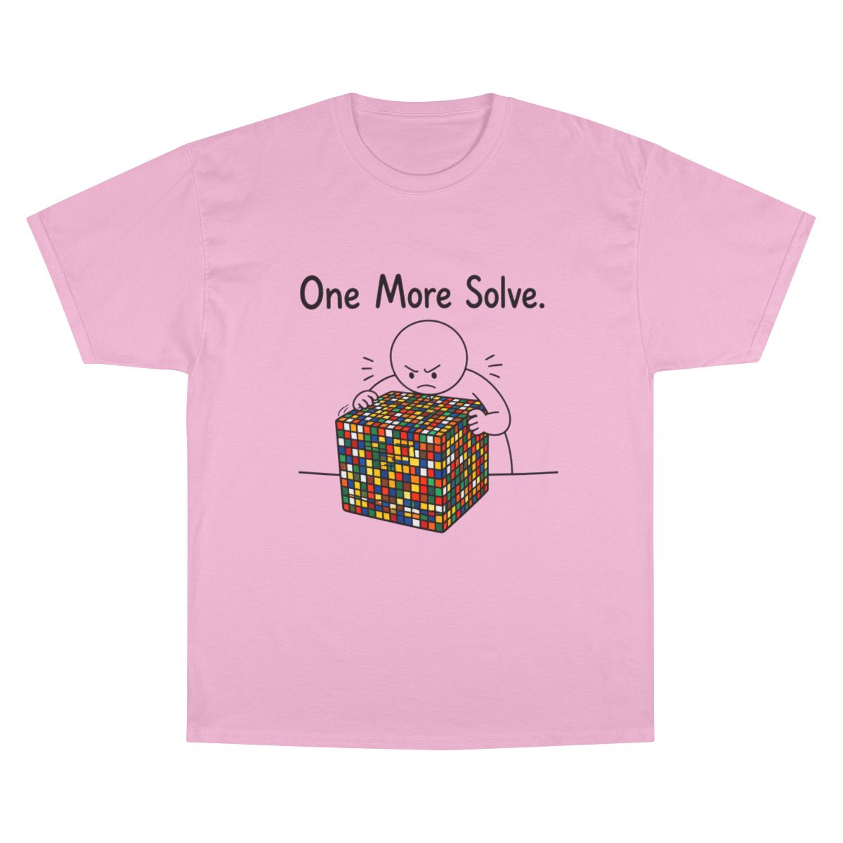 Rubik's Cube solver t-shirt – One More Solve